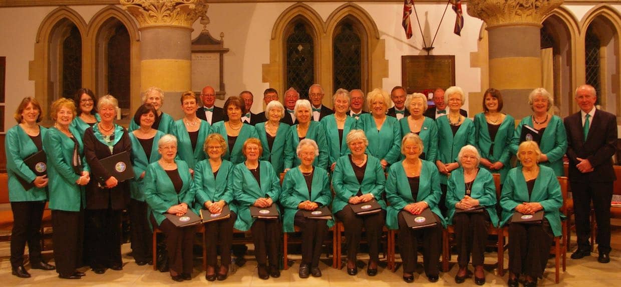 The  Malvern Singers at St. James Church, Welland, March 2016